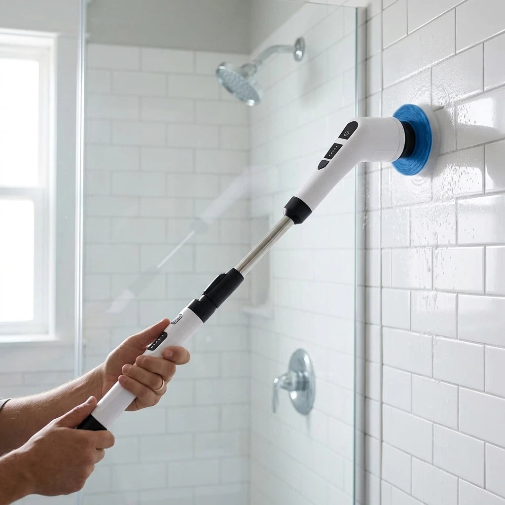 9-in-1 Cordless Electric Spin Scrubber